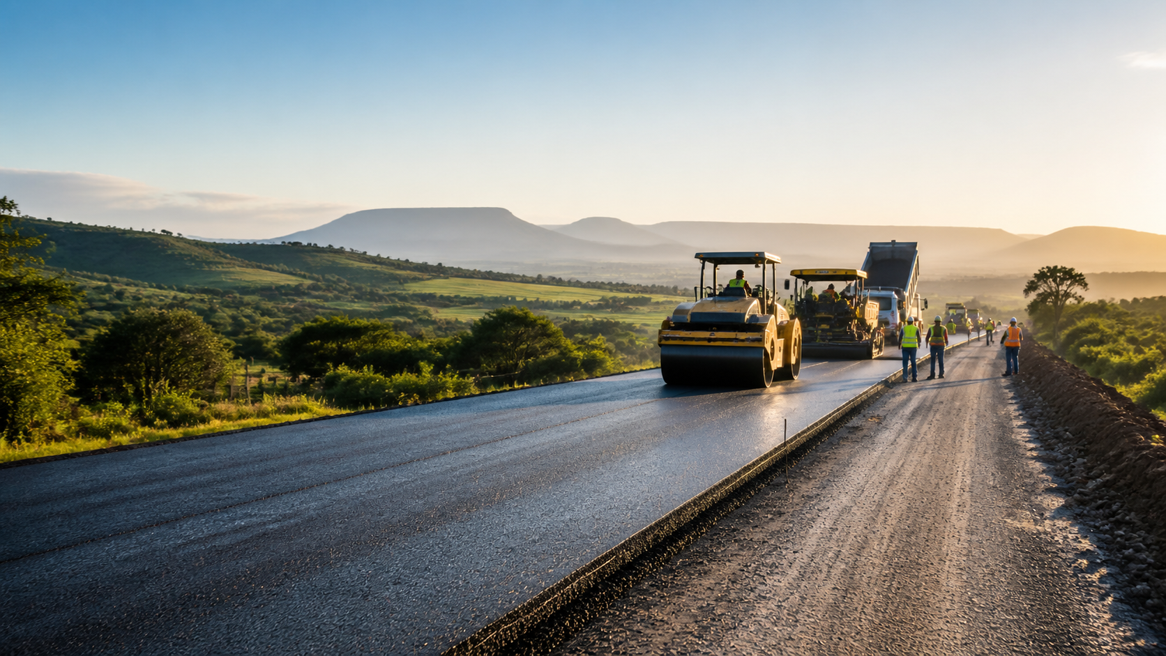 Road upgrades reconnect communities and freight routes